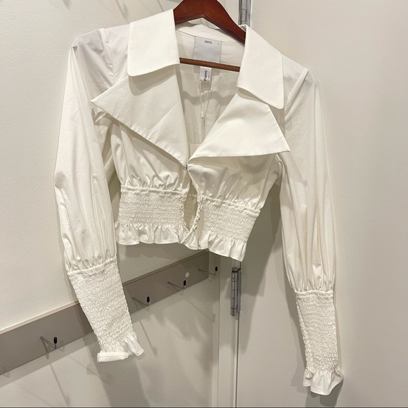 C/MEO RUNNING OUT TOP BLOUSE - Picture 7 of 13